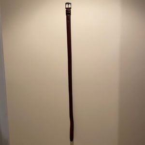 Men’s Columbia brown leather belt